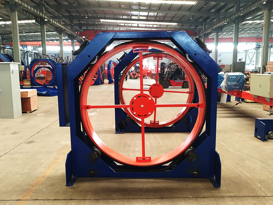 數控鋼筋籠滾焊機